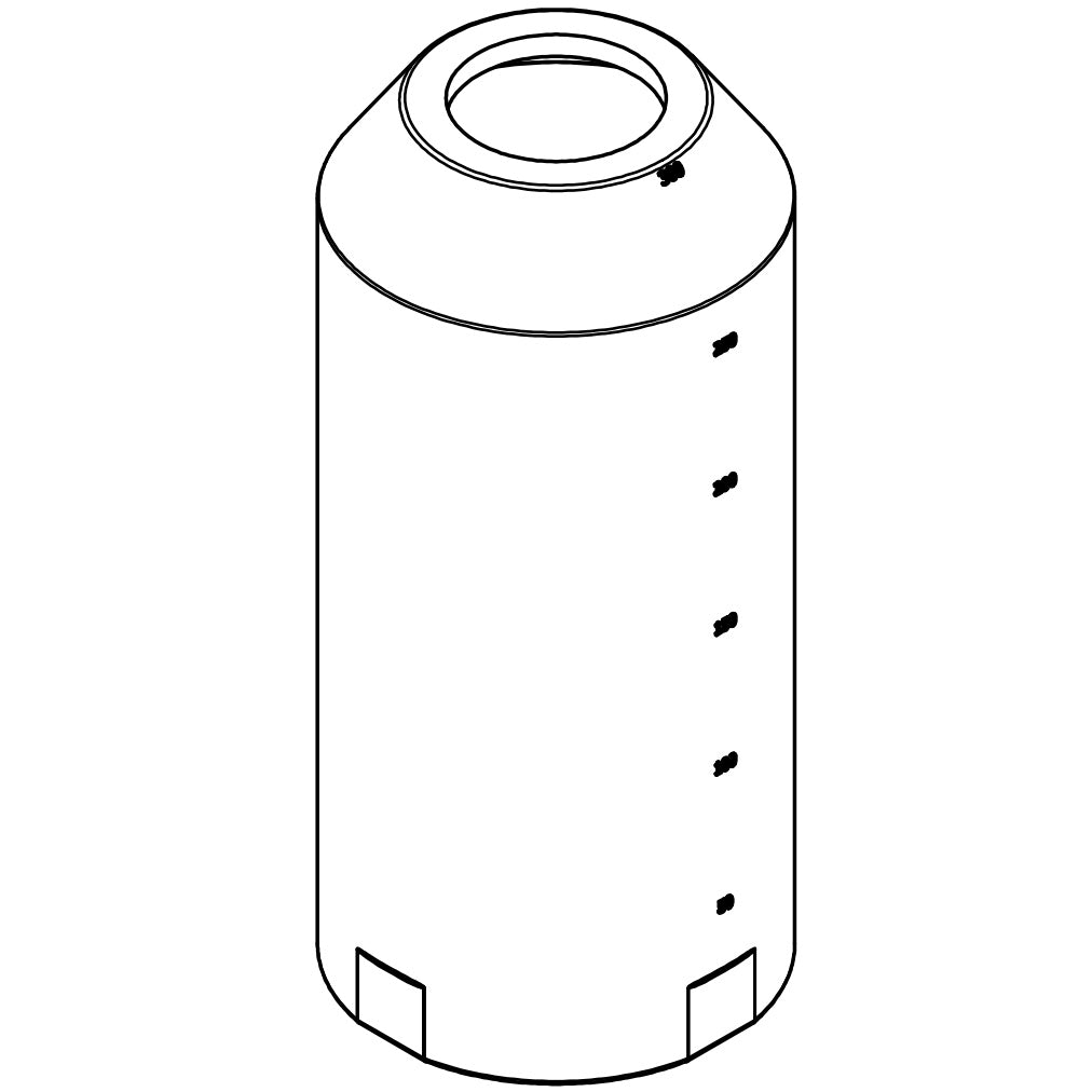 Norwesco 300 Gallon Vertical Storage Tank