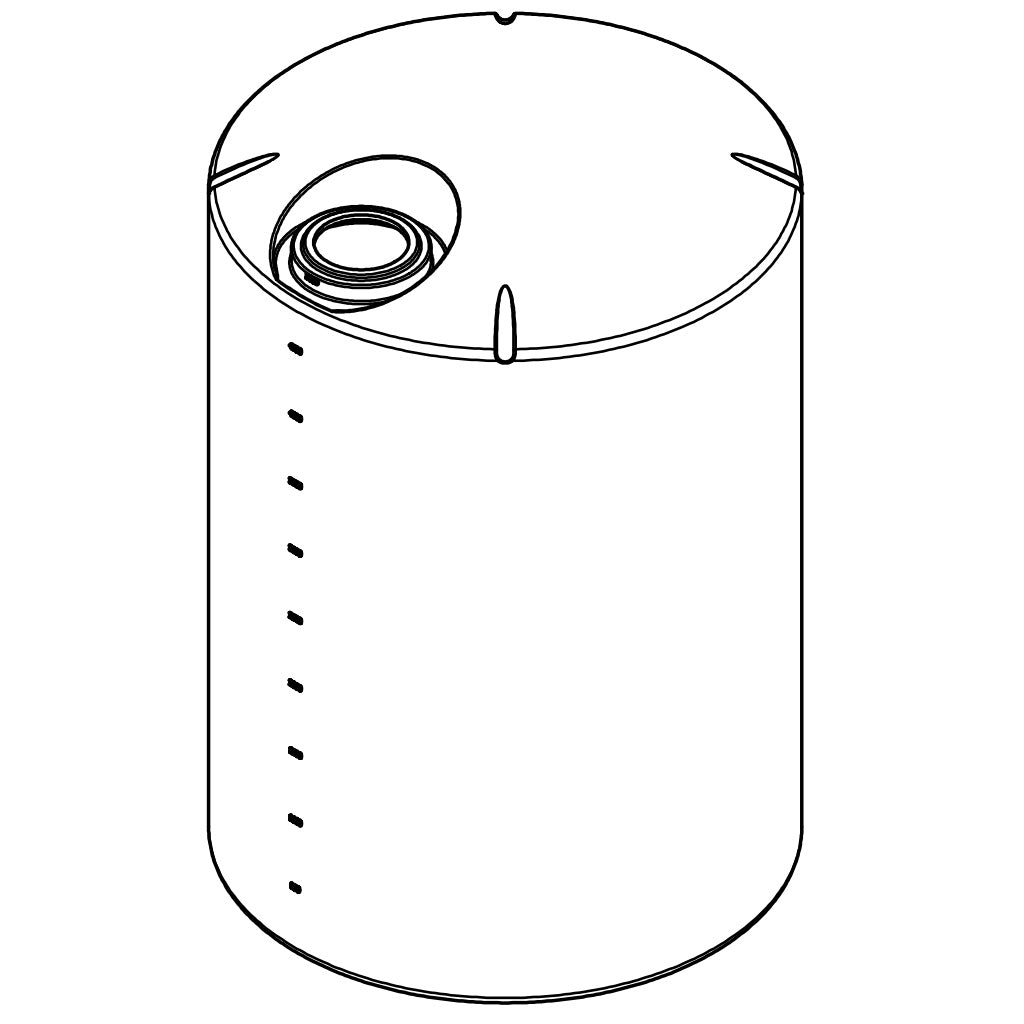 Norwesco 5000 Gallon Vertical Storage Tank