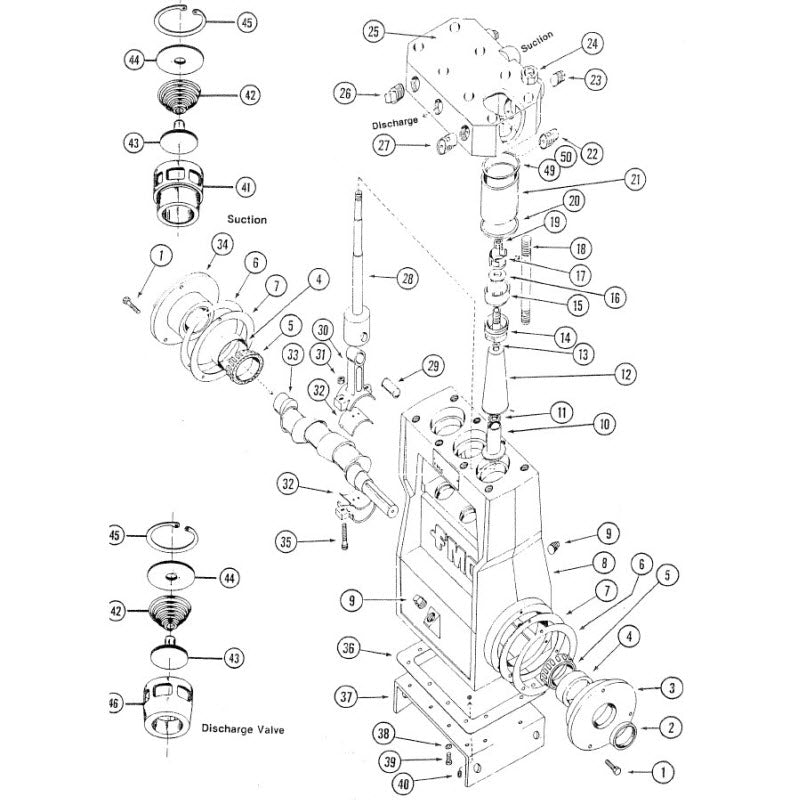 FMC John Bean 125VS Piston Pump (5-258-520)