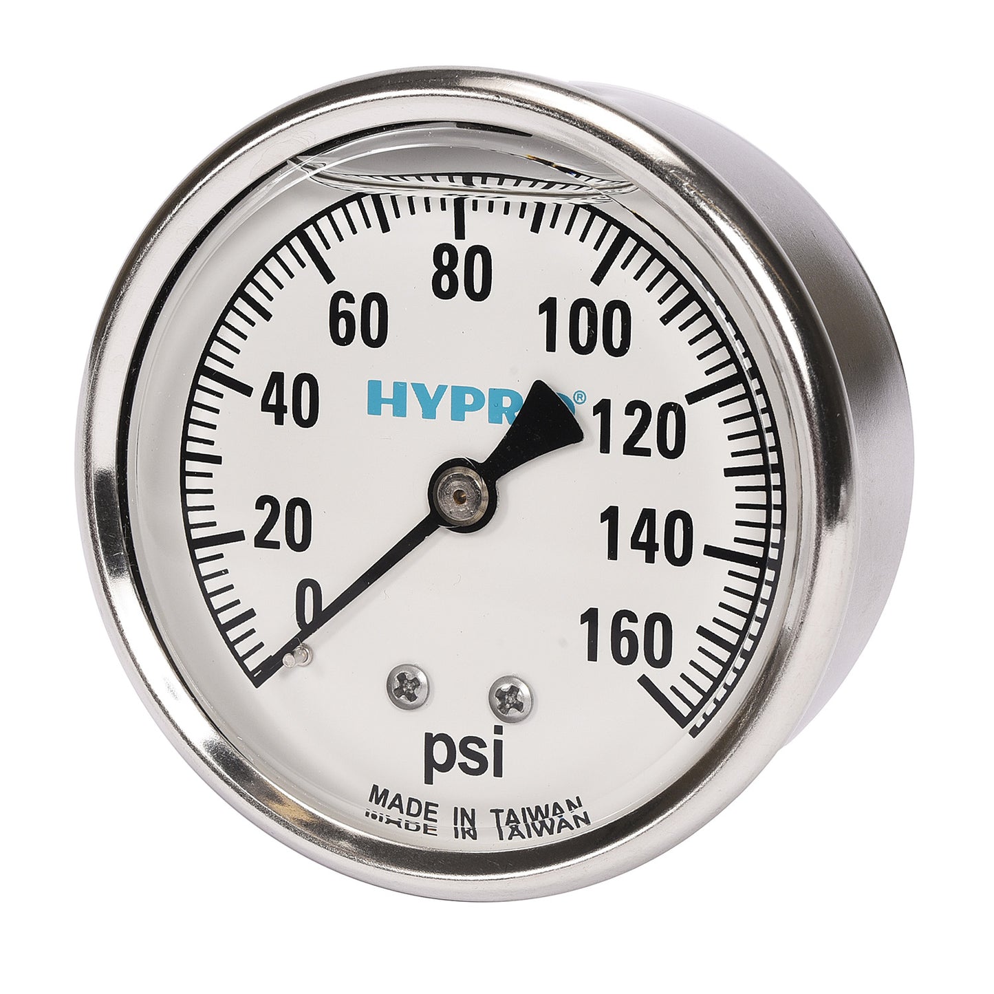 0-160 PSI Pressure Gauge (Back Mount)