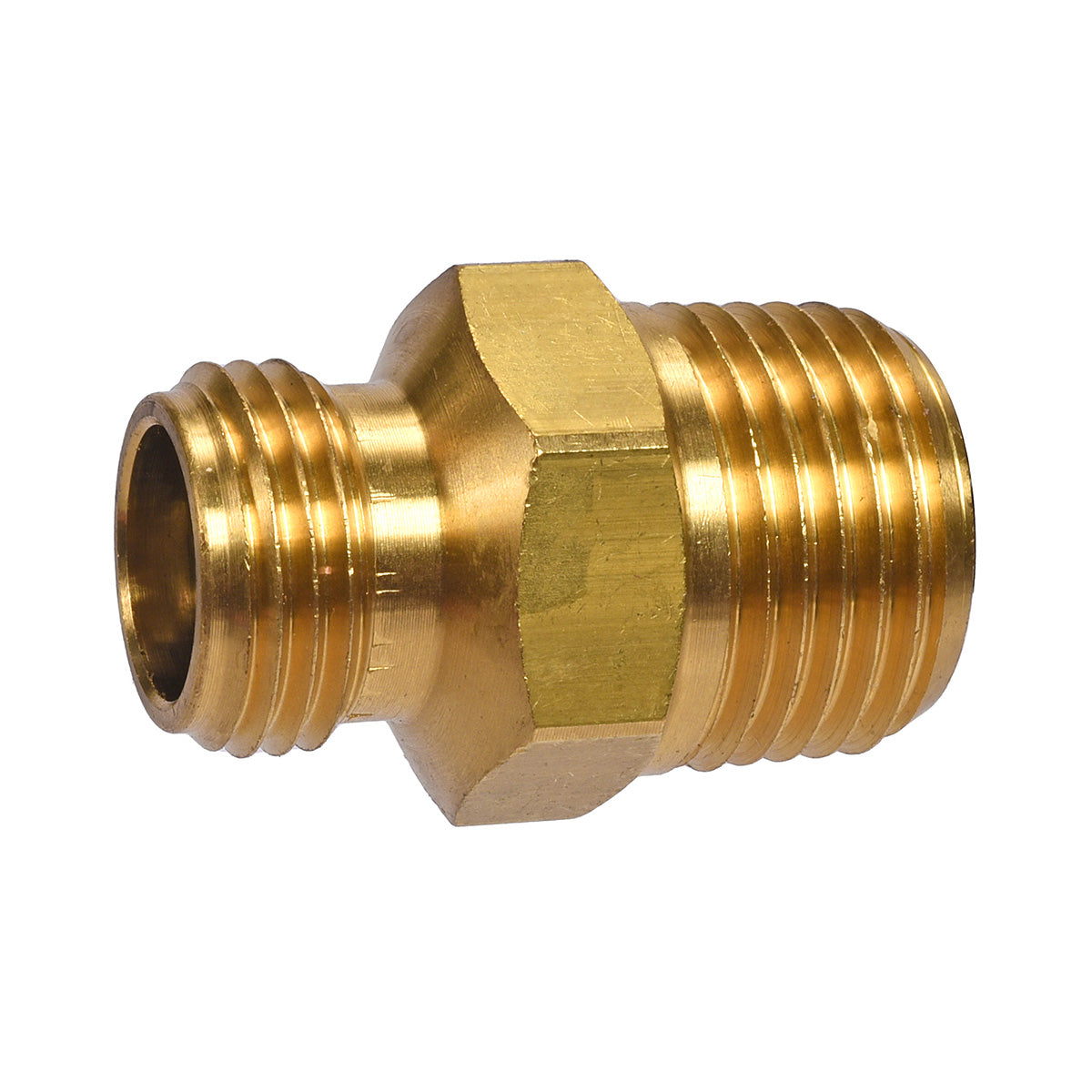 1/2" NPT Brass Male Nozzle Body