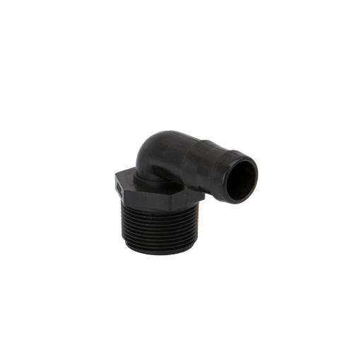 1-1/4" Male Thread x 1" HB Elbow Fitting