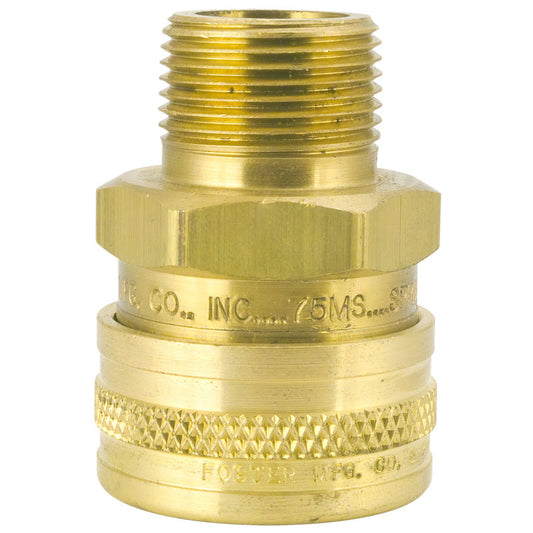 Quick Coupler 3/4" MPT Brass Socket