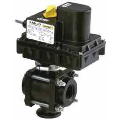 1-1/4" Bottom Load 3-Way Electric Valve