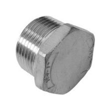 1" MNPT Stainless Steel Hex Plug